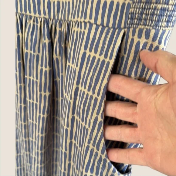 Like New Boden Patterned Jersey Dress Size 6 - Picture 5 of 7